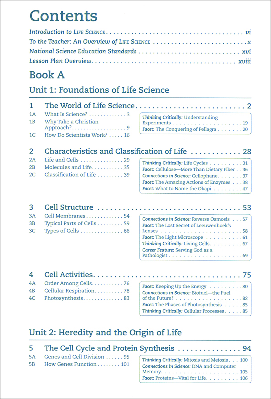 Life science 7 teacher book cd 4th edition bju press 9781606822012