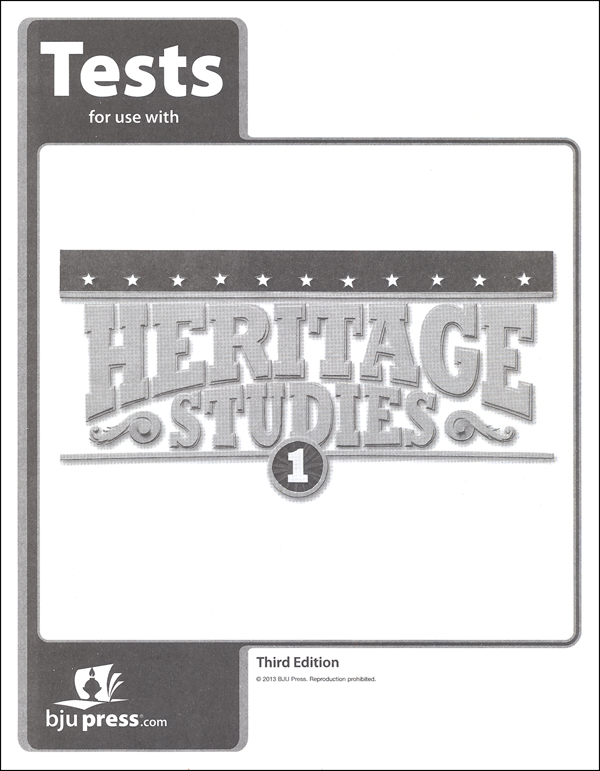 Heritage Studies 1 Tests 3rd Edition