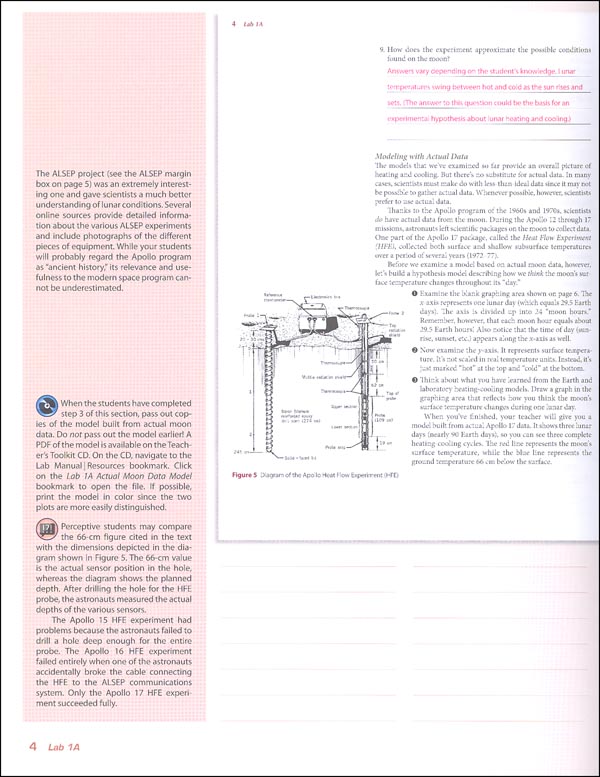 Physical Science Lab Manual Teacher 5th Edition BJU Press 9781606825013