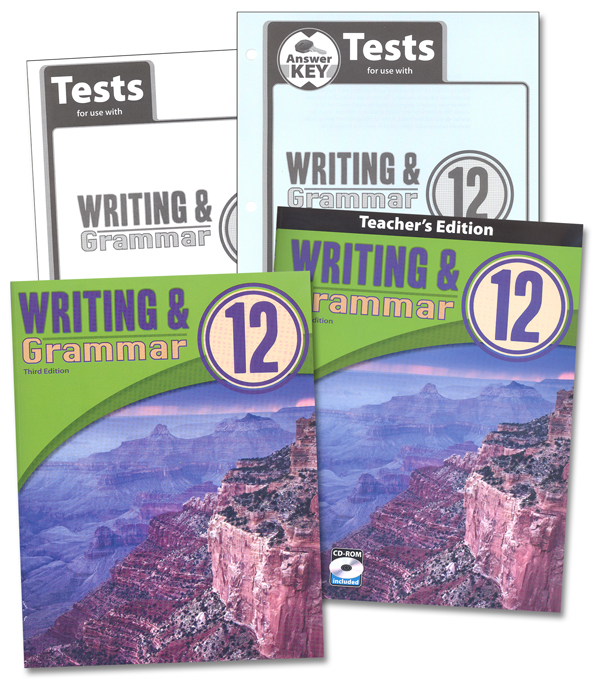 Writing/Grammar 12 Home School Kit 3rd Edition