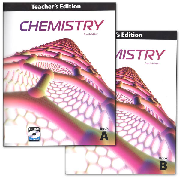 Chemistry Teacher Edition With CD 4th Edition | BJU Press | 9781606826072