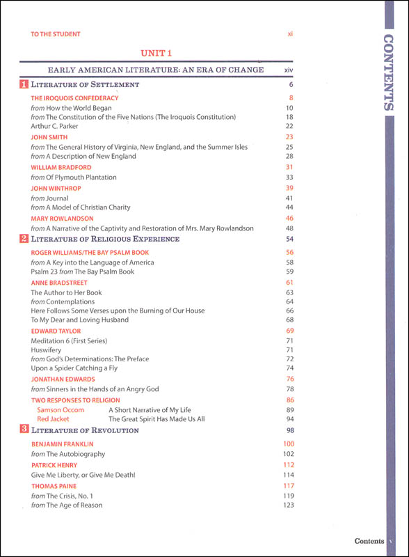 American Literature Student Text 3rd Edition BJU Press 9781606827338