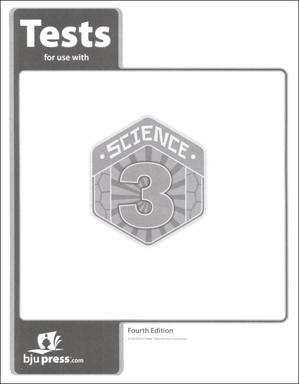 Science 3 Tests 4th Edition