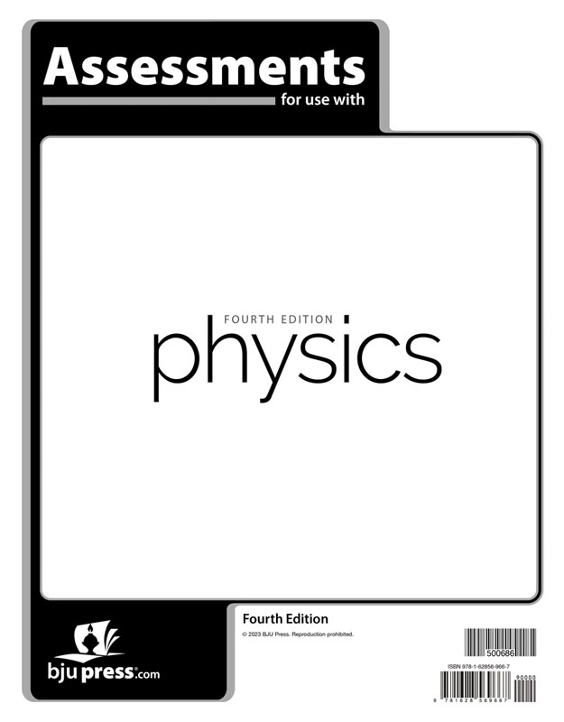 Physics Assessments 4th Edition