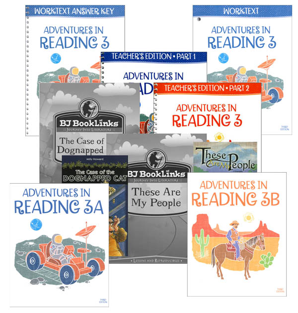 BJU Reading Grade 3 Homeschool Kit (Third Edition)