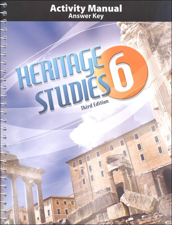 Heritage Studies 6 Activity Manual Answer Key 3rd Edition