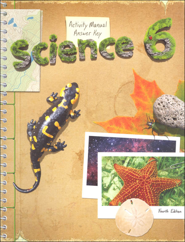 Science 6 Student Activity Manual Answer Key 4th Edition