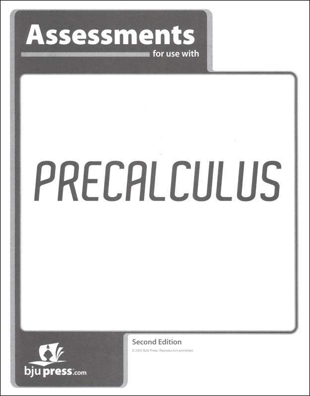 Precalculus Assessments 2nd Edition