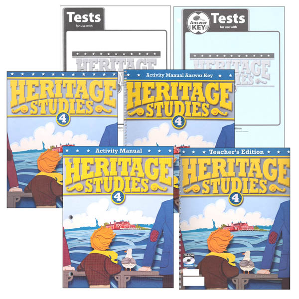 Heritage Studies 4 Home School Kit 3rd Edition (updated) | BJU Press