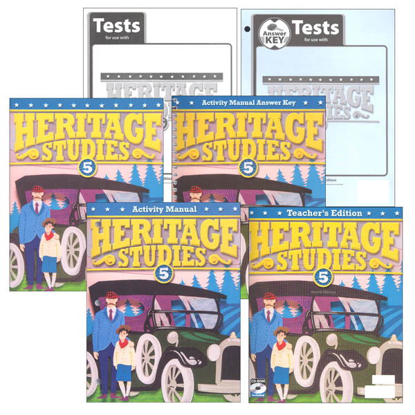 Heritage Studies 5 Home School Kit 4th Edition (updated)