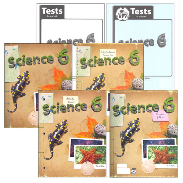 BJU Press Science Grade 6 Homeschool Kit (Updated 4th  Edition)
