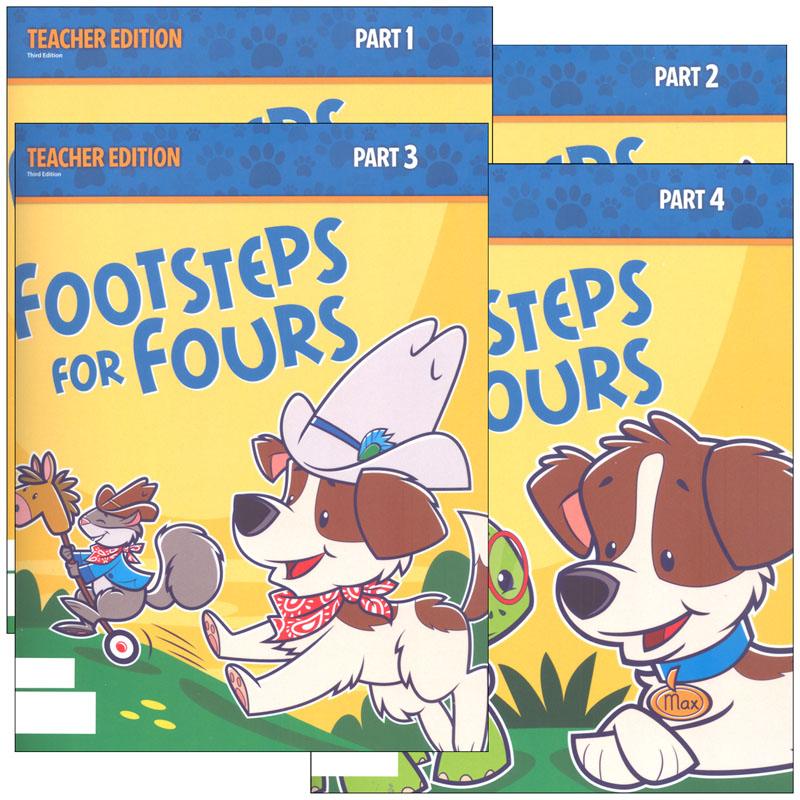 Footsteps for Fours Teacher Edition 3rd Edition
