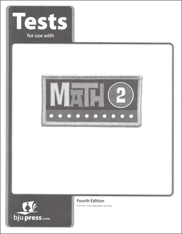 Math 2 Tests 4th Edition - copyright update