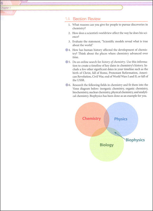 Chemistry Student Worktext 4th Edition | BJU Press | 9781606825679