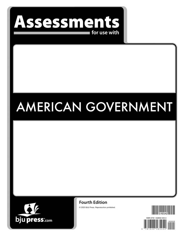 American Government Assessments 4th Edition