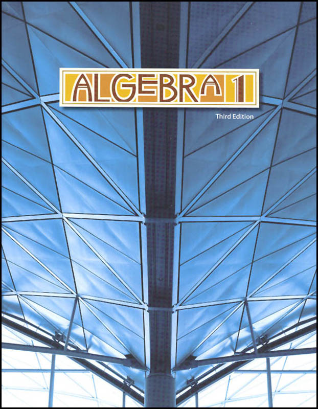 Algebra 1 Student Text 3rd Edition (copyright update)