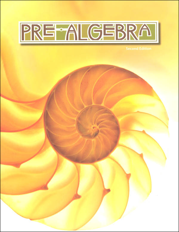 Pre-Algebra Student Text 2nd edition 3