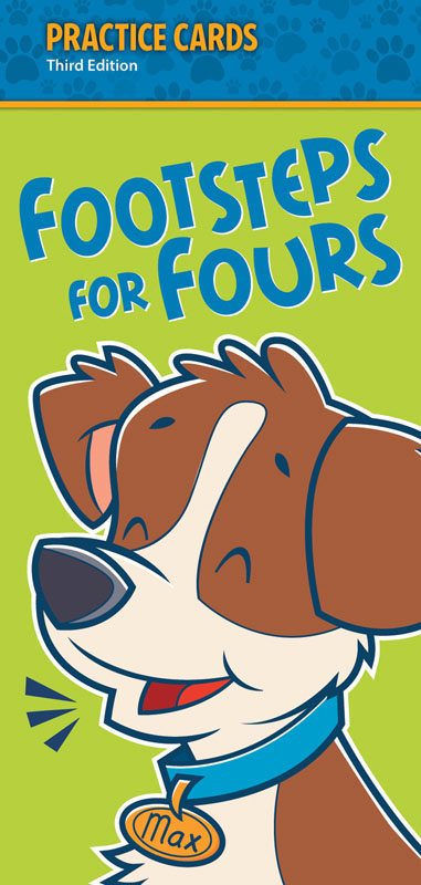 Footsteps for Fours Practice Cards 3rd Edition