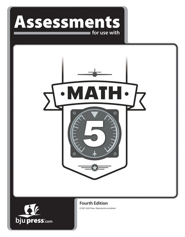 Math 5 Assessments 4th Edition