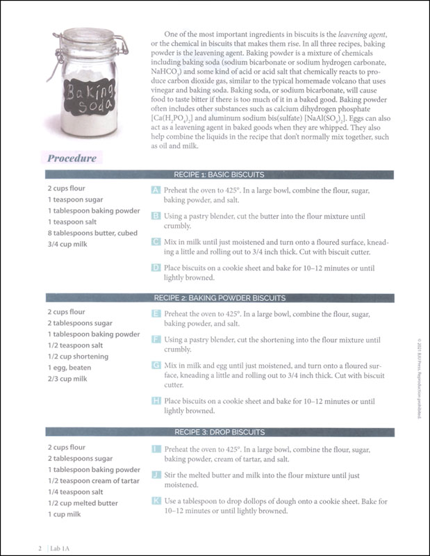 Chemistry Student Lab Manual 5th Edition | BJU Press | 9781628566888