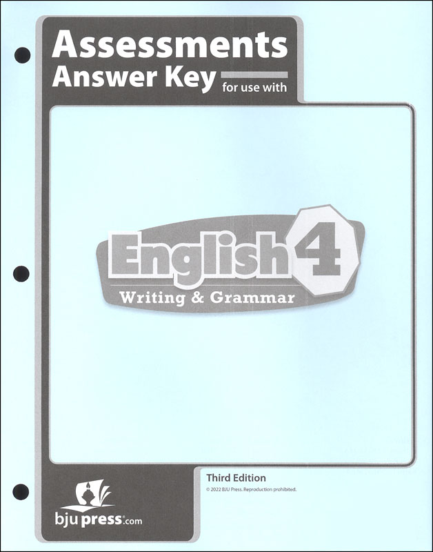 English 4 Assessments Key 3rd Edition