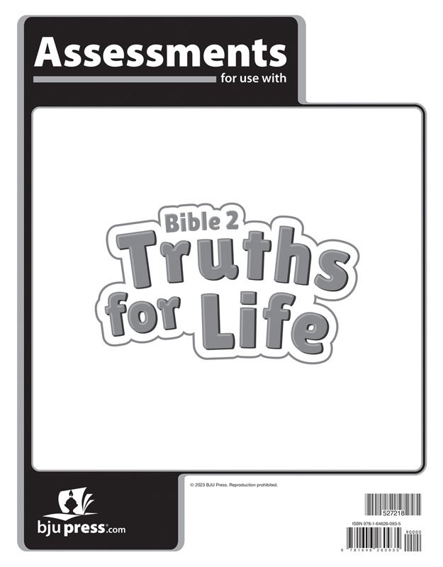 Bible 2: Truths for Life Assessments 1st Edition