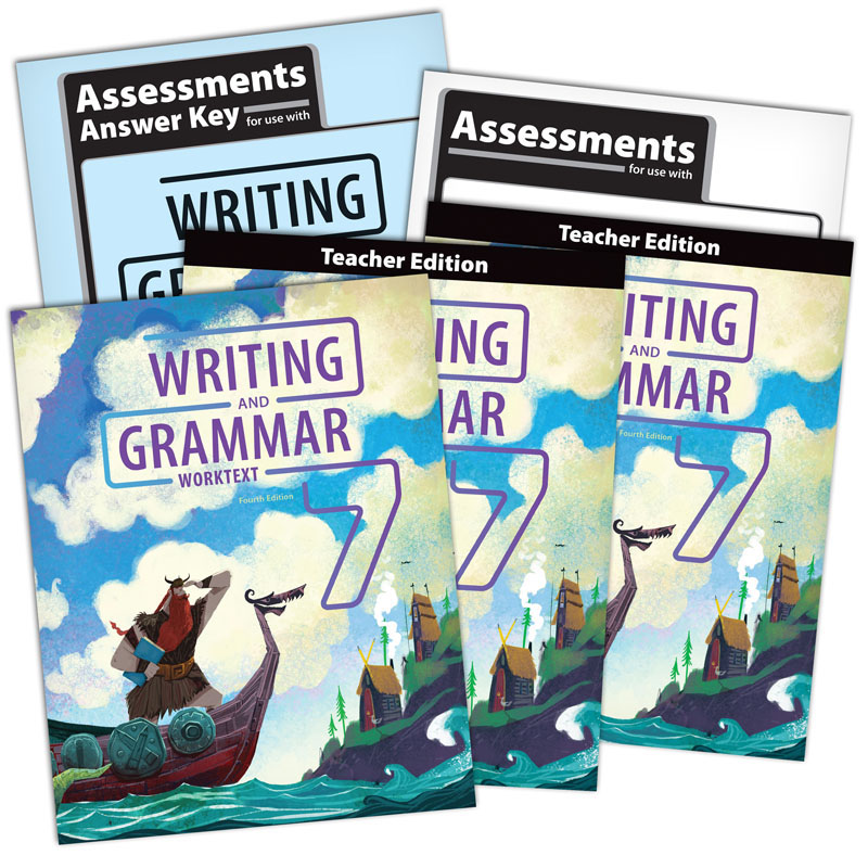 Writing & Grammar 7 Home School Kit 4th Edition