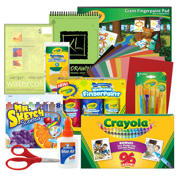 Artistic Pursuits Preschool (3rd Edition) Art Supply Bundle