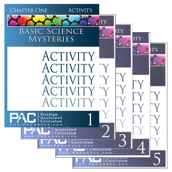 Basic Science Mysteries Activities Package (Chapters 1-5)