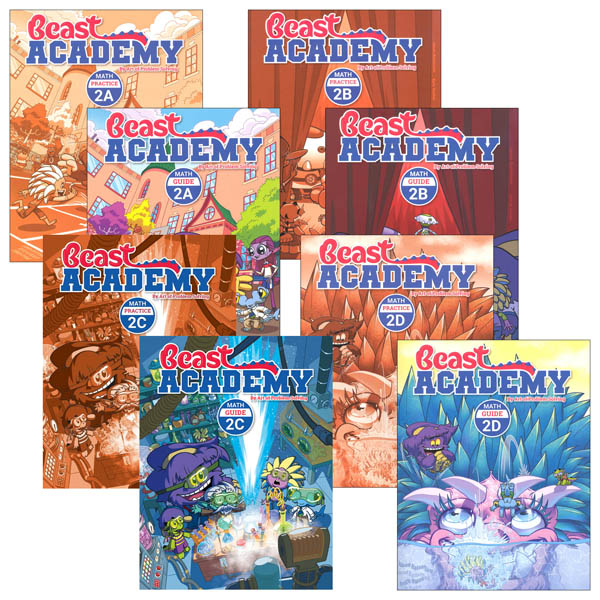 Beast Academy Level 2 Curriculum Package
