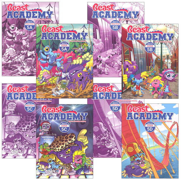 Beast Academy Grade 5 Curriculum Package