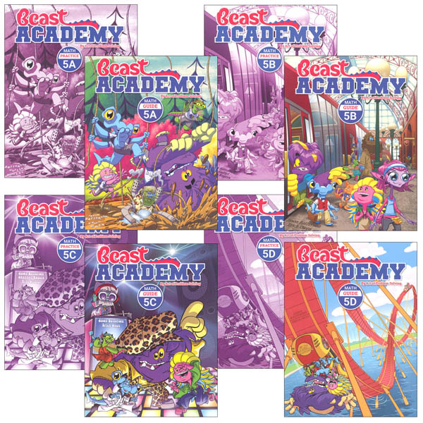 Beast Academy Level 5 Curriculum Package Art Of Problem Solving