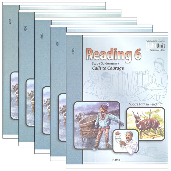 Calls to Courage Reading 6 LightUnits Set Sunrise 2nd Edition