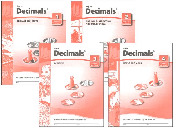 Key to Decimals complete set workbooks only