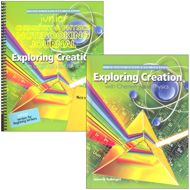Exploring Creation with Chemistry & Physics Advantage Set with Junior Notebooking Journal