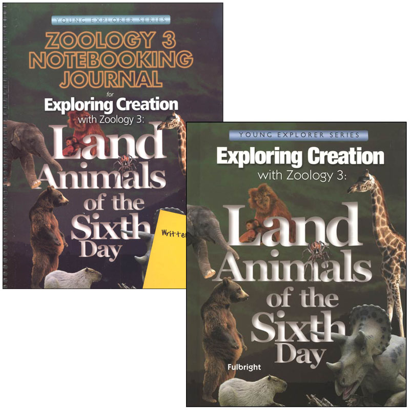 Exploring Creation with Zoology 3 Advantage Set and Notebooking Journal
