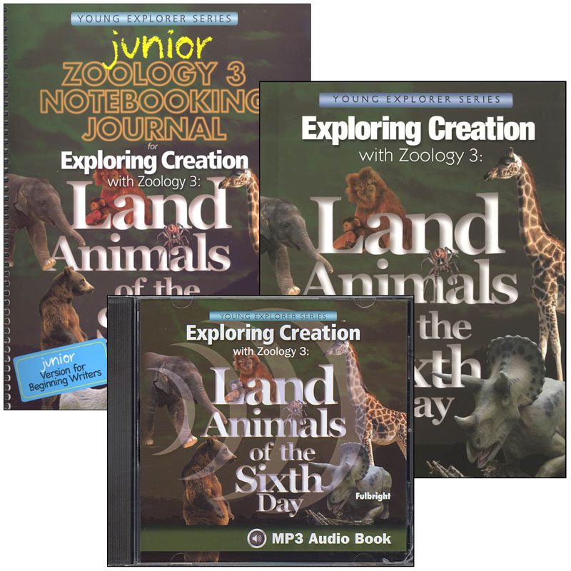 Exploring Creation with Zoology 3 SuperSet with Junior Notebooking Journal