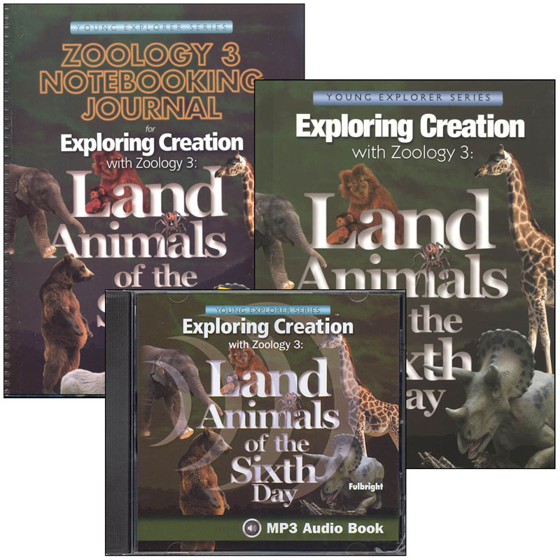 Exploring Creation with Zoology 3 SuperSet with Notebooking Journal
