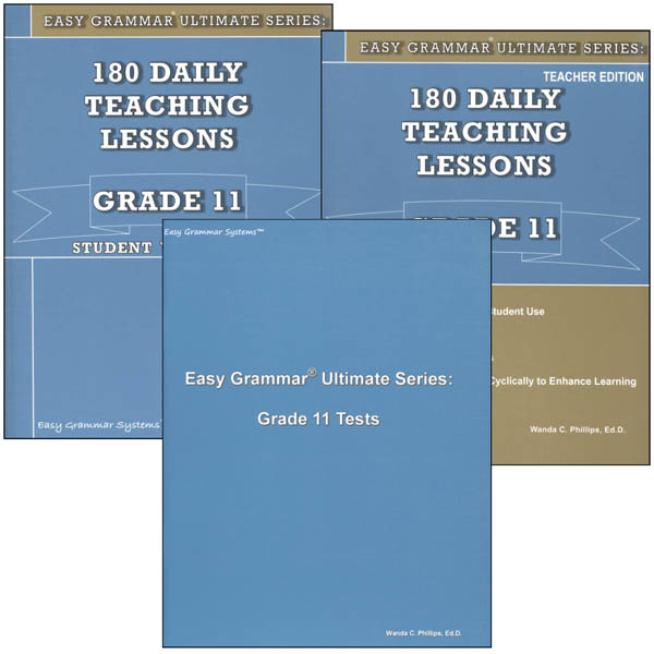 Easy Grammar Ultimate Series Grade 11 Set