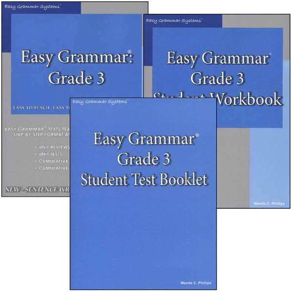Easy Grammar Grade 3 Set