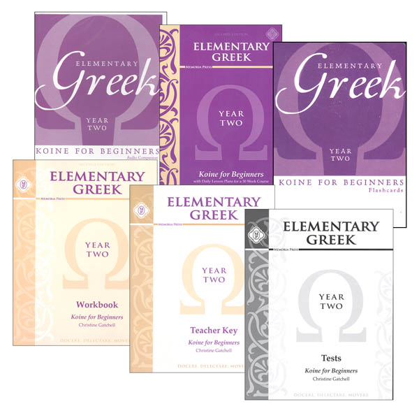 Elementary Greek Koine for Beginners - Year 2 Set