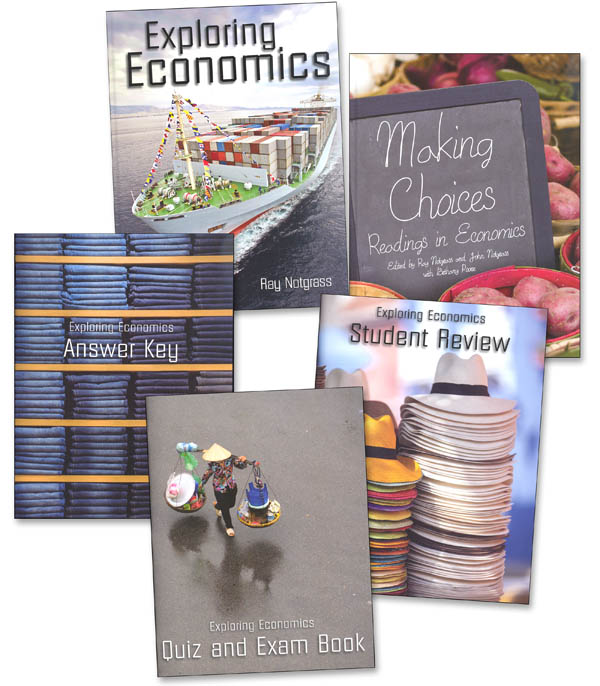 Exploring Economics Curriculum Package  with Student Review Pack