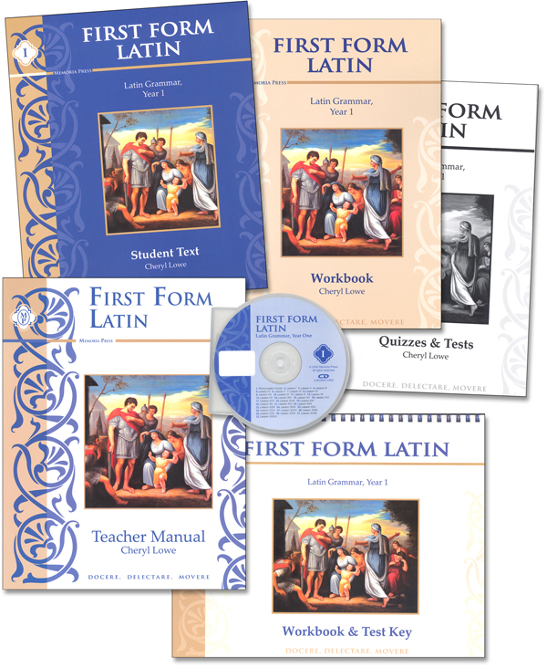 First Form Latin Text Set