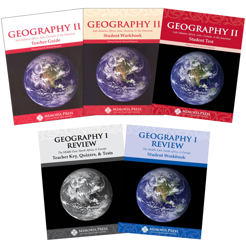 Memoria Press Geography II Complete Set