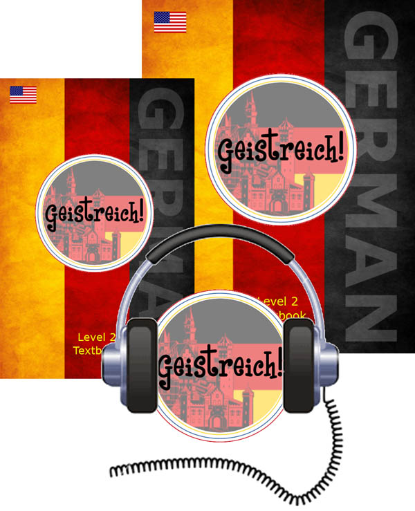 Geistreich! German Level 2 Light Bundle (Brilliant Foreign Languages)