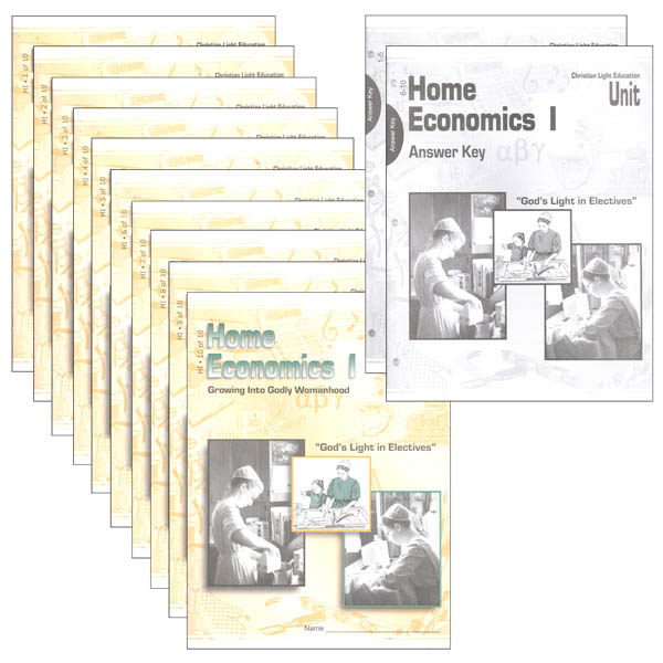 Home Economics 1 Complete Set