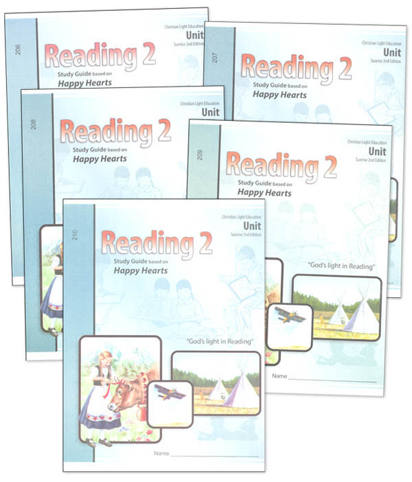 Happy Hearts Reading 2 LightUnits Only Set Sunrise 2nd Edition