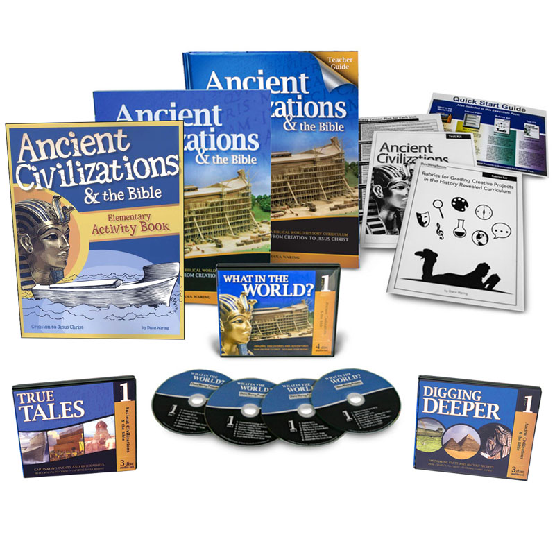 History Revealed: Ancient Civilizations & the Bible - Full Family Curriculum Pack
