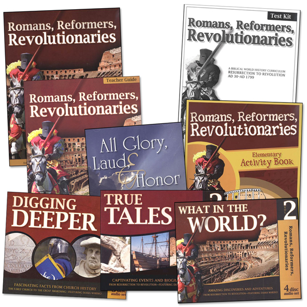 History Revealed: Romans, Reformers, Revolutionaries - Full Family Curriculum Pack