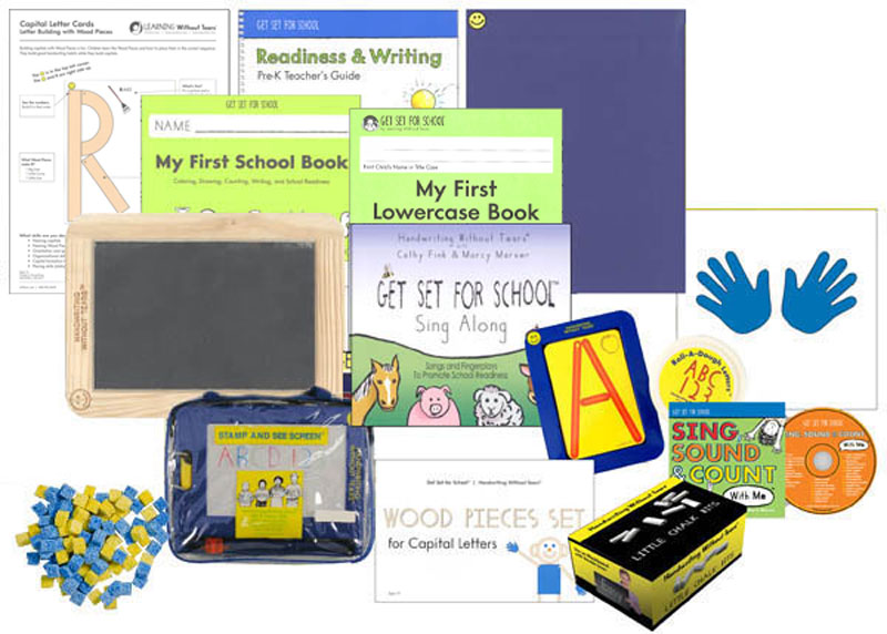 Handwriting Without Tears Pre-K Readiness & Writing Basic Kit